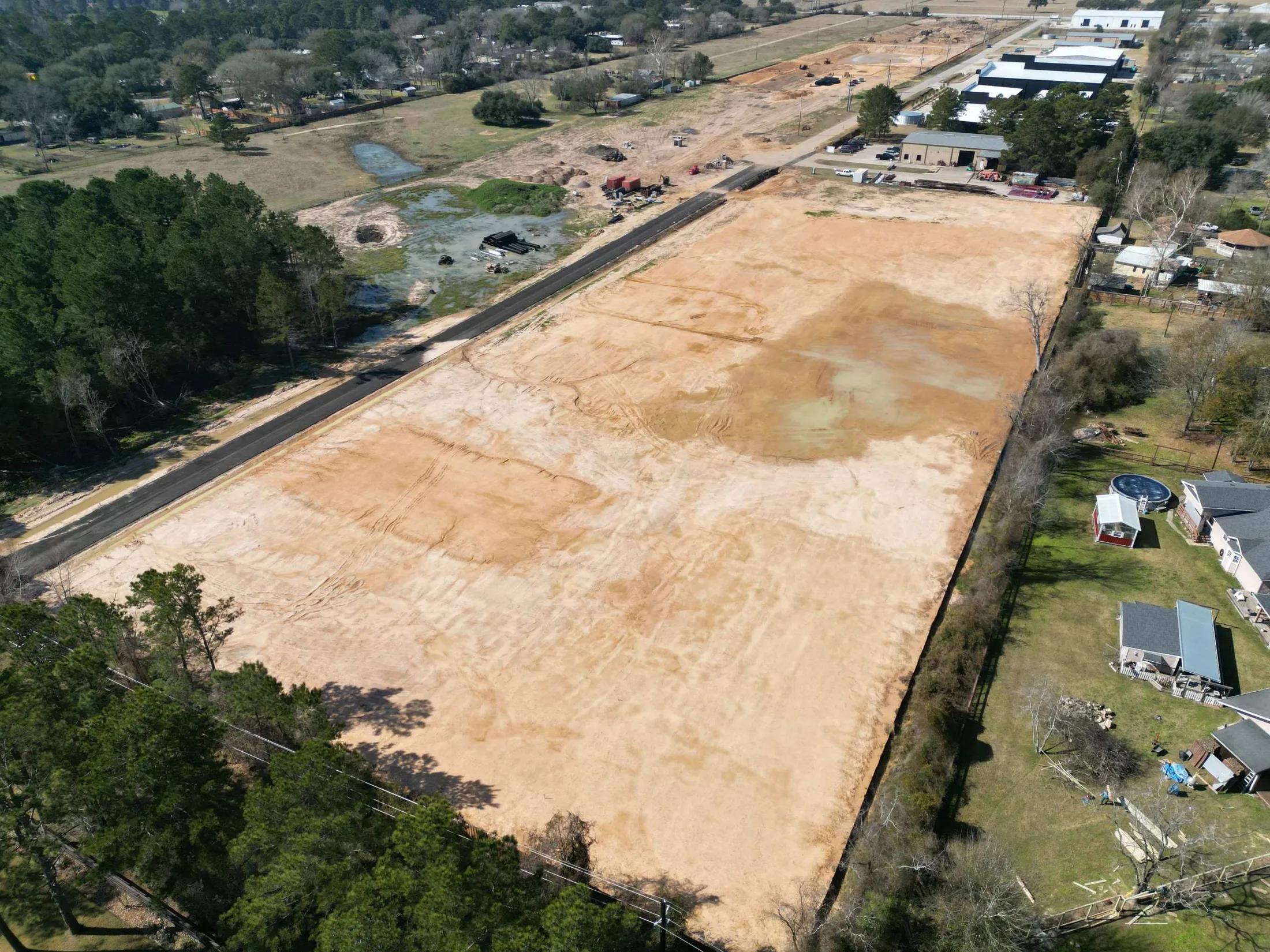 Prepared development site at Telge 1C